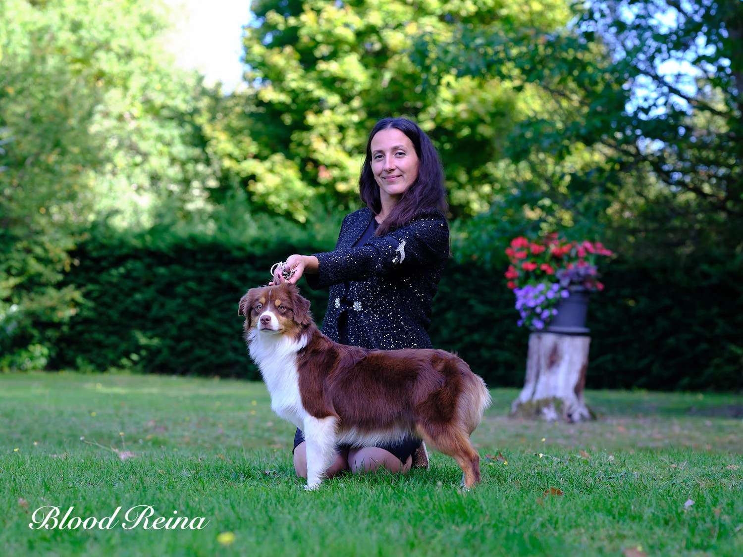 Amandine Aubert, fondatrice de l'élevage Bloodreina