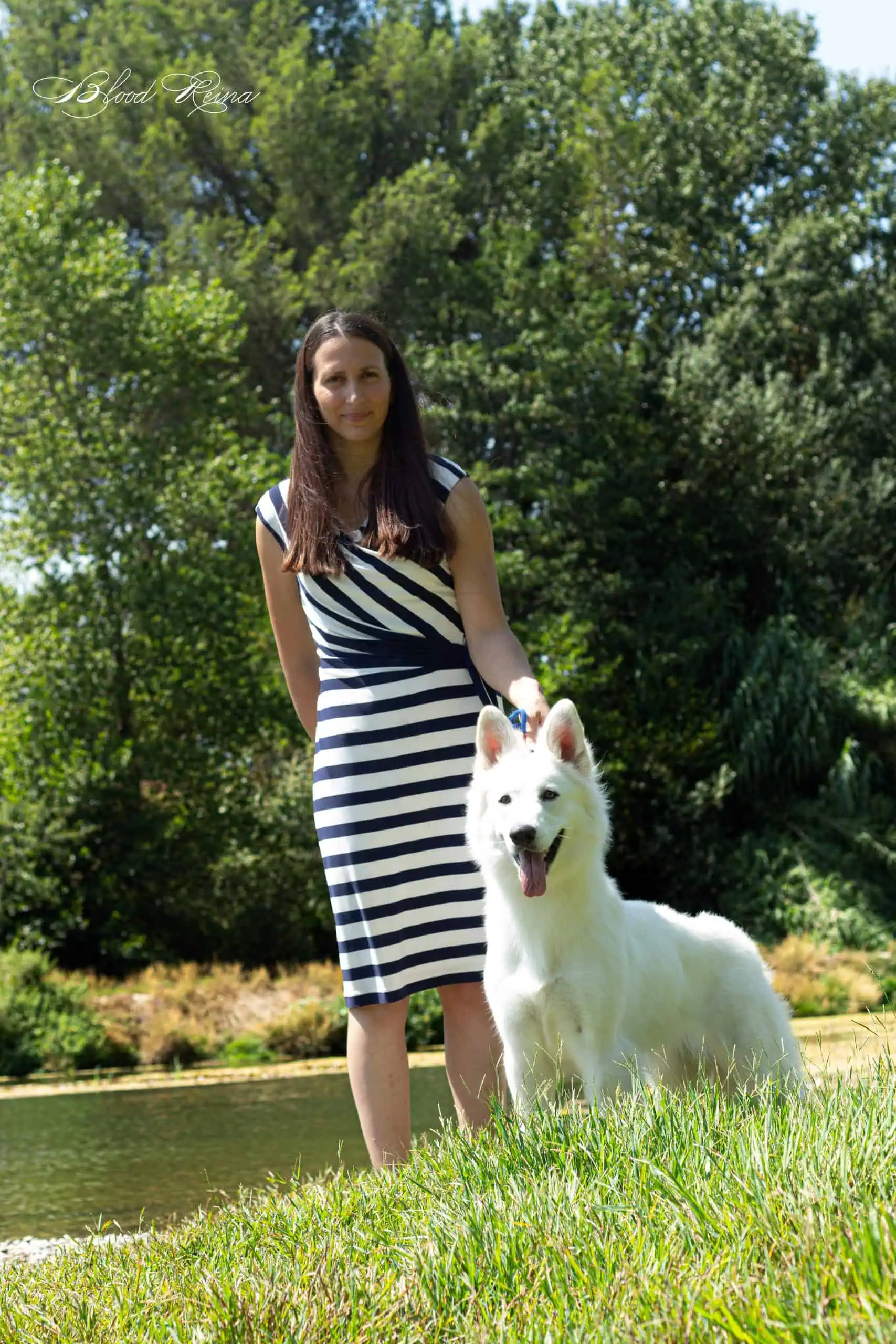 Amandine Aubert, fondatrice de l'élevage Bloodreina