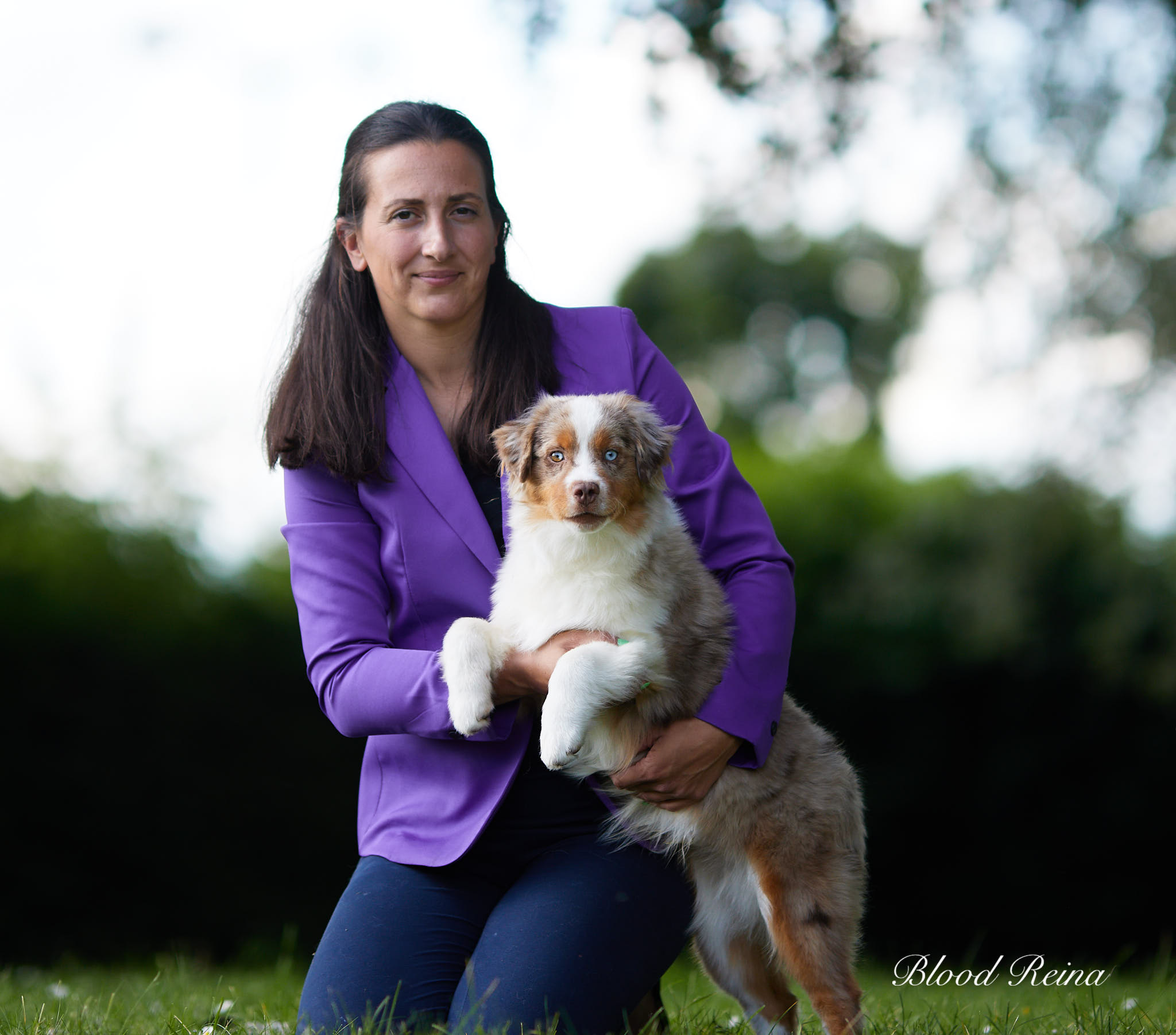 Amandine Aubert, fondatrice de l'élevage Bloodreina